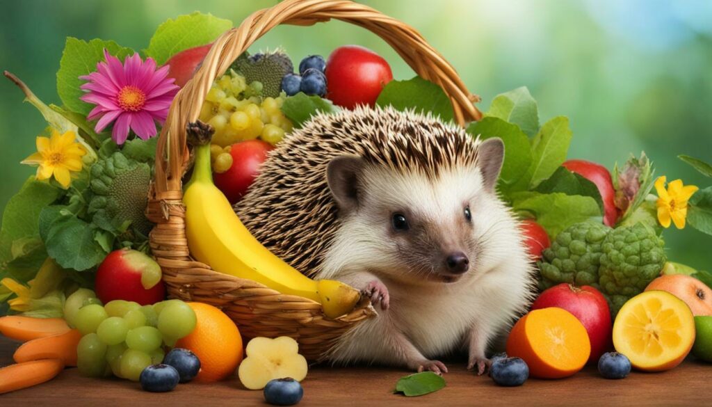 can hedgehogs eat bananas
