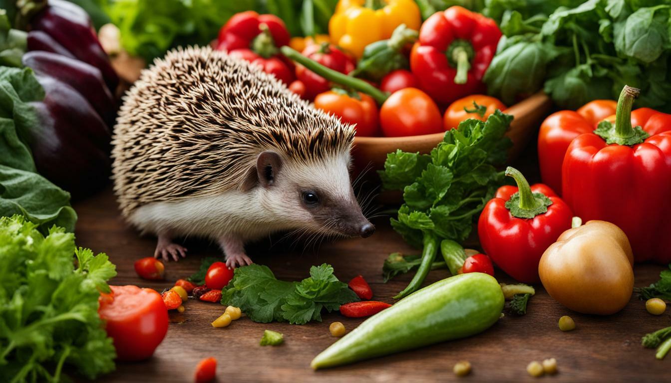 can hedgehogs eat bell peppers