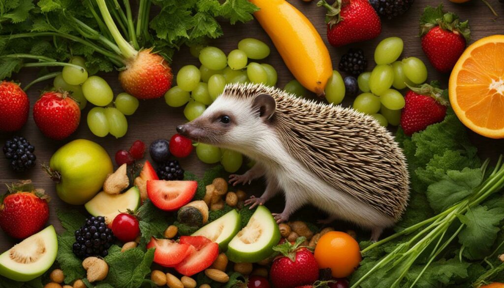 can hedgehogs eat grass