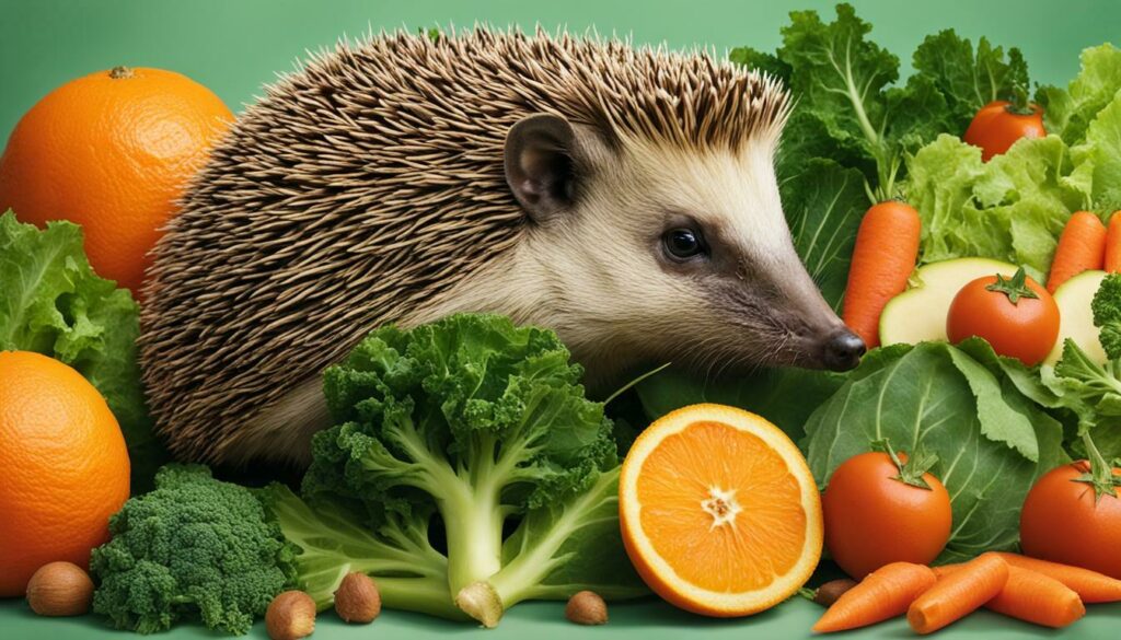 can hedgehogs eat oranges