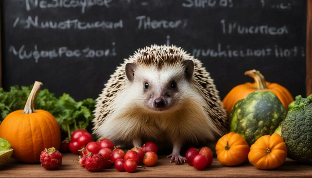 can hedgehogs eat pumpkin
