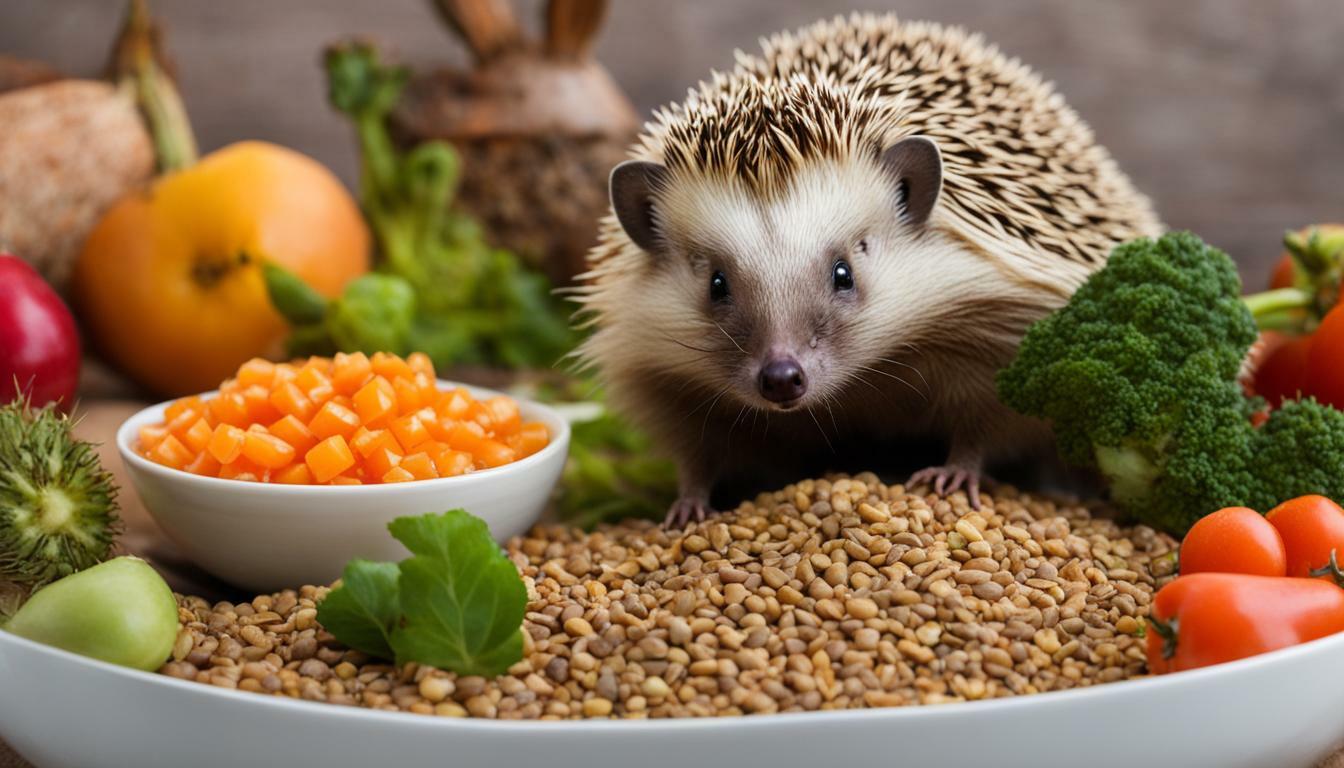 can hedgehogs eat rabbit food