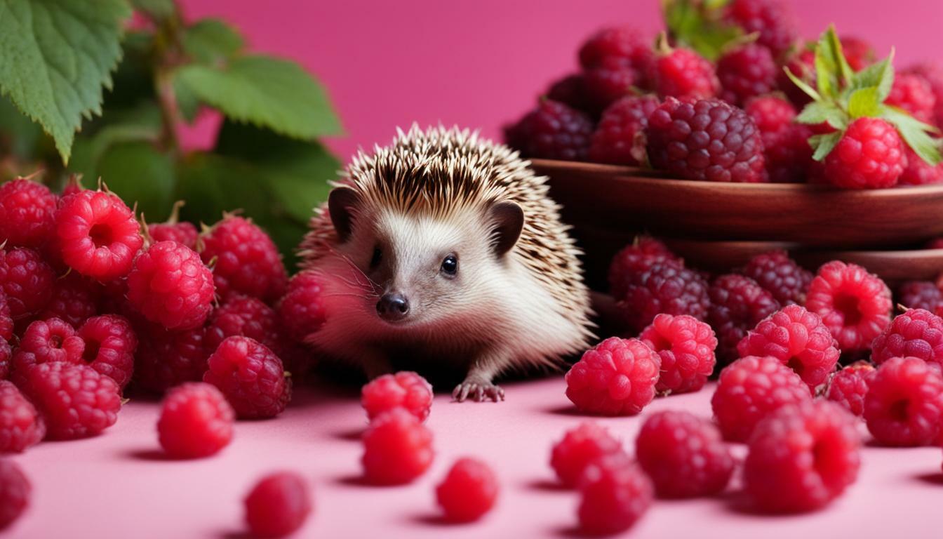 can hedgehogs have raspberries